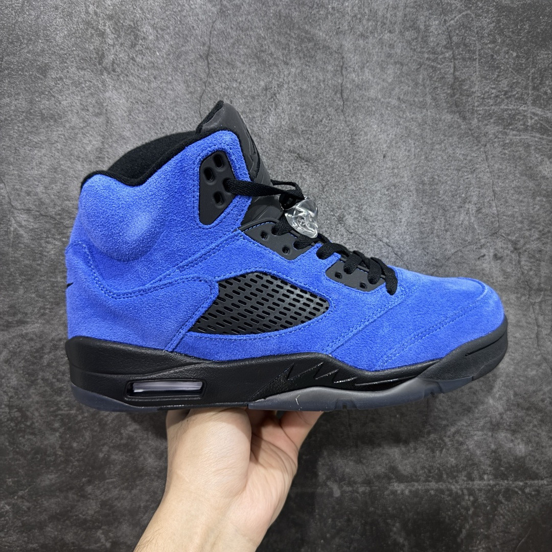 UA Air Jordan 5 Retro Blue Suede