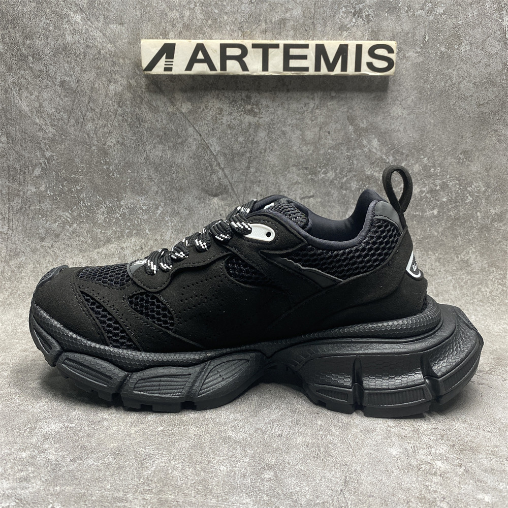 Balenciga 3XL SUEDE BLACK