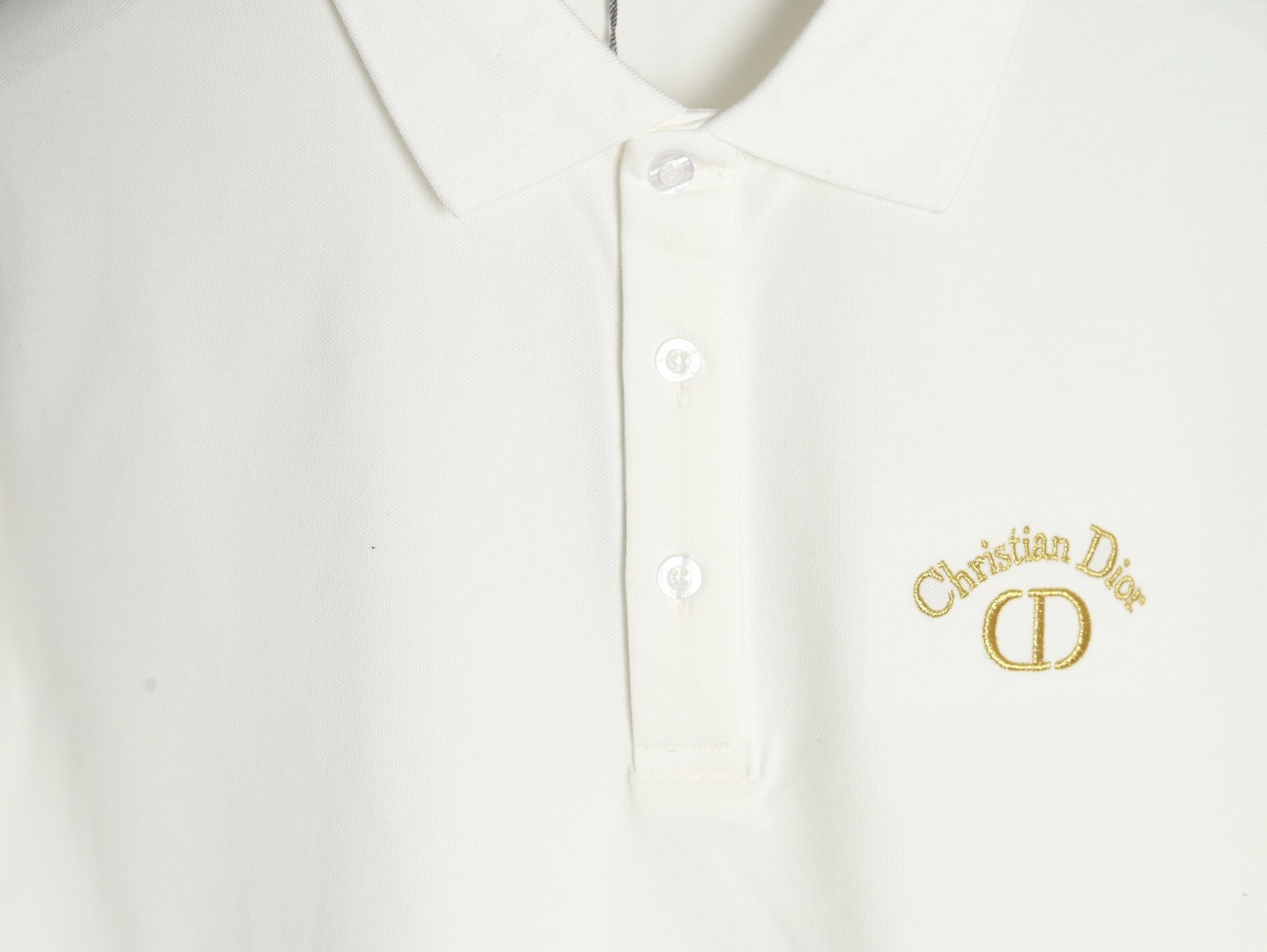 D*or 25ss short-sleeved polo shirt