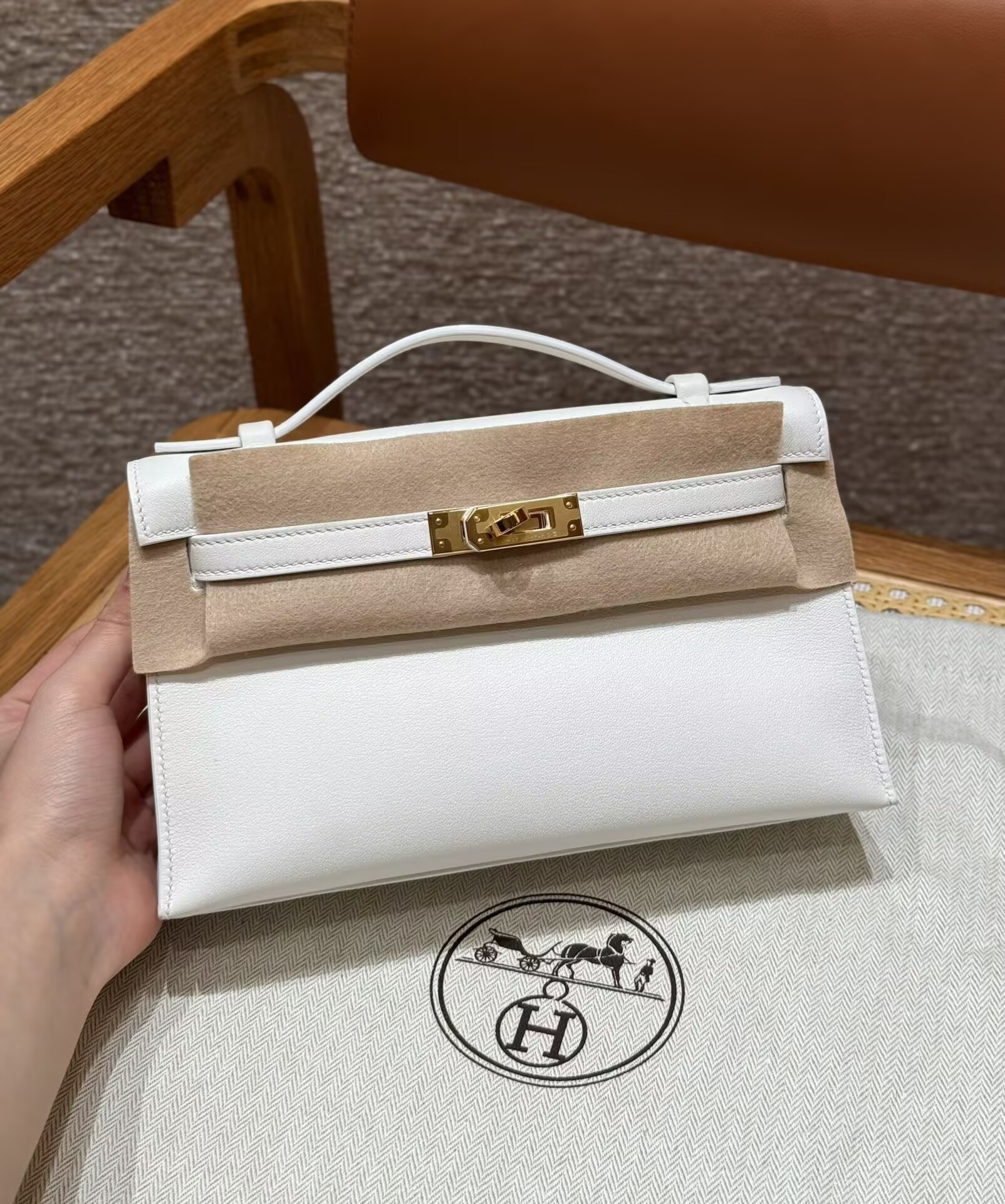 Hermès Kelly Mini Swift 22 22×7×13CM(Customized 15-20 days production time)
