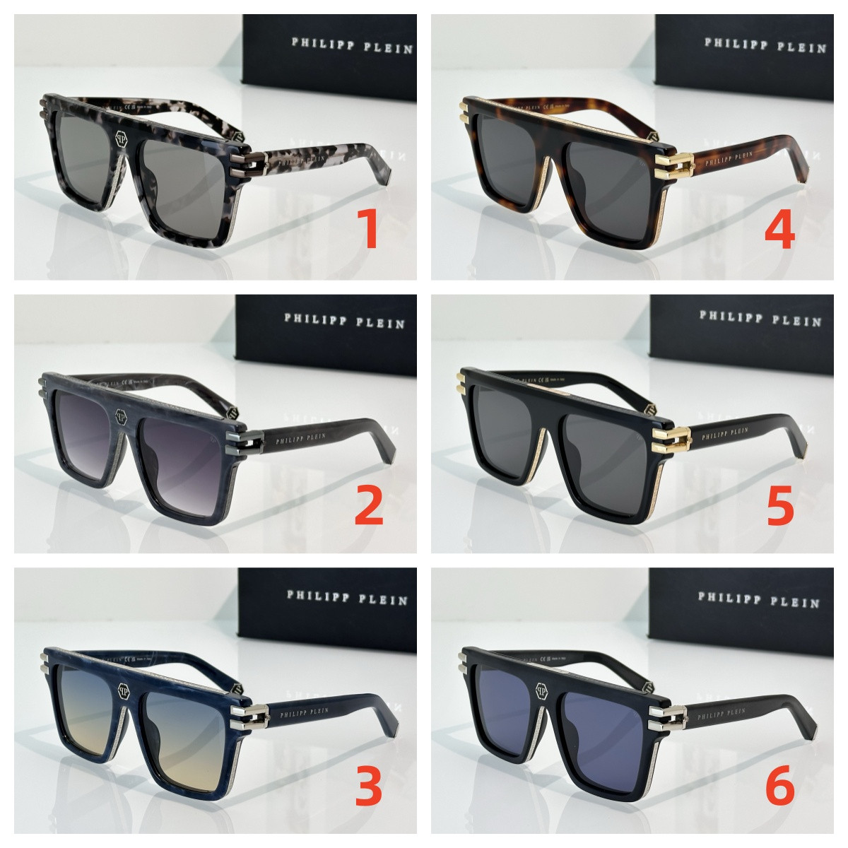 Philipp Plein Glasses SPP98M 56-19-145