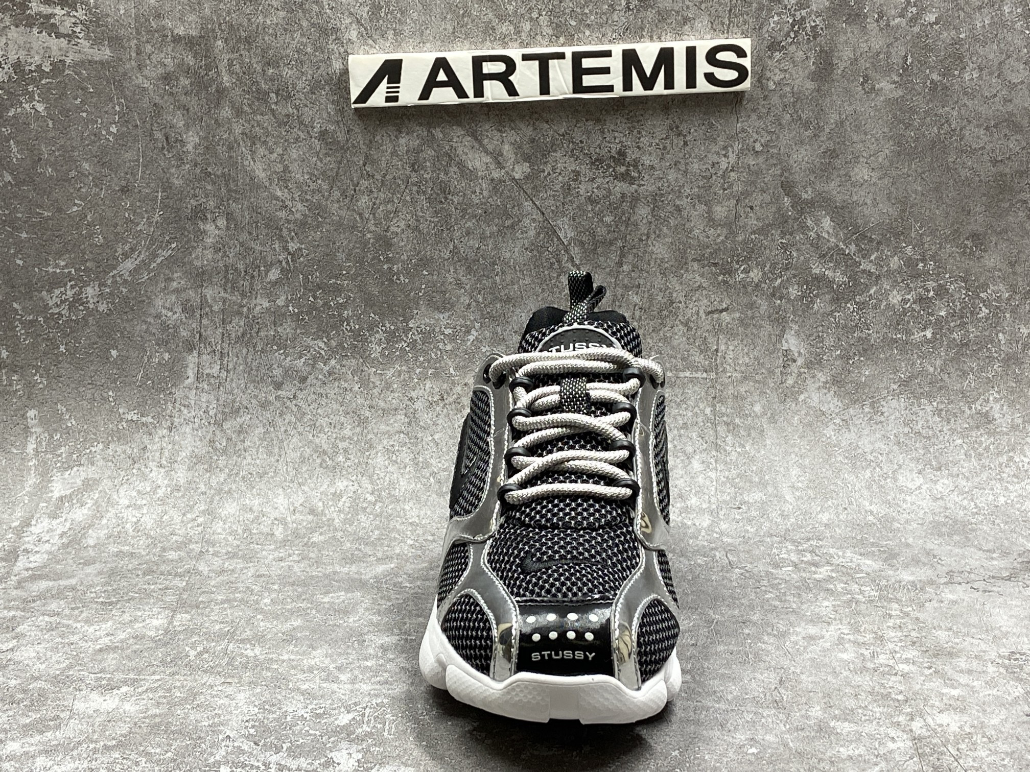 Nike Air Zoom Spiridon Cage 2 Stussy Pure Platinum