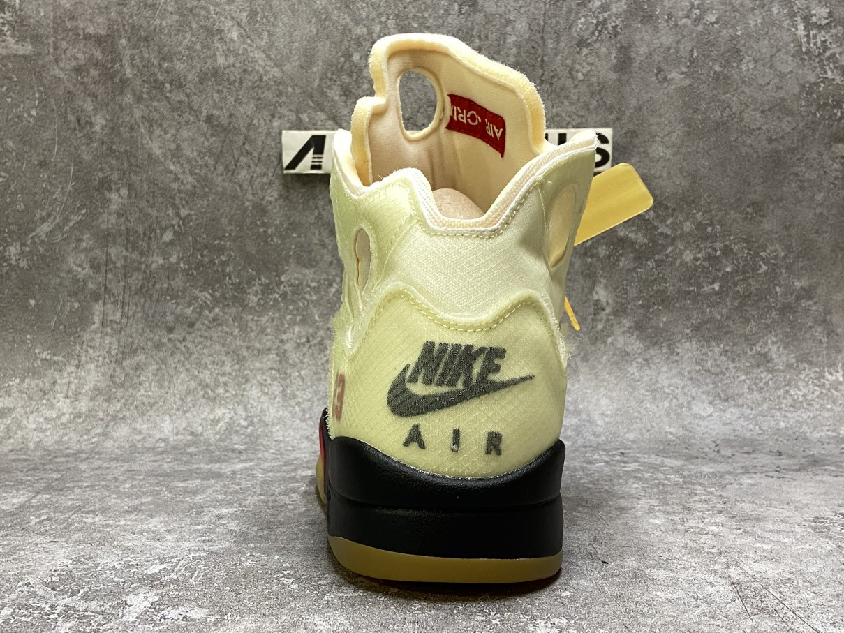 Air Jordan 5 Retro OFF-WHITE Sail