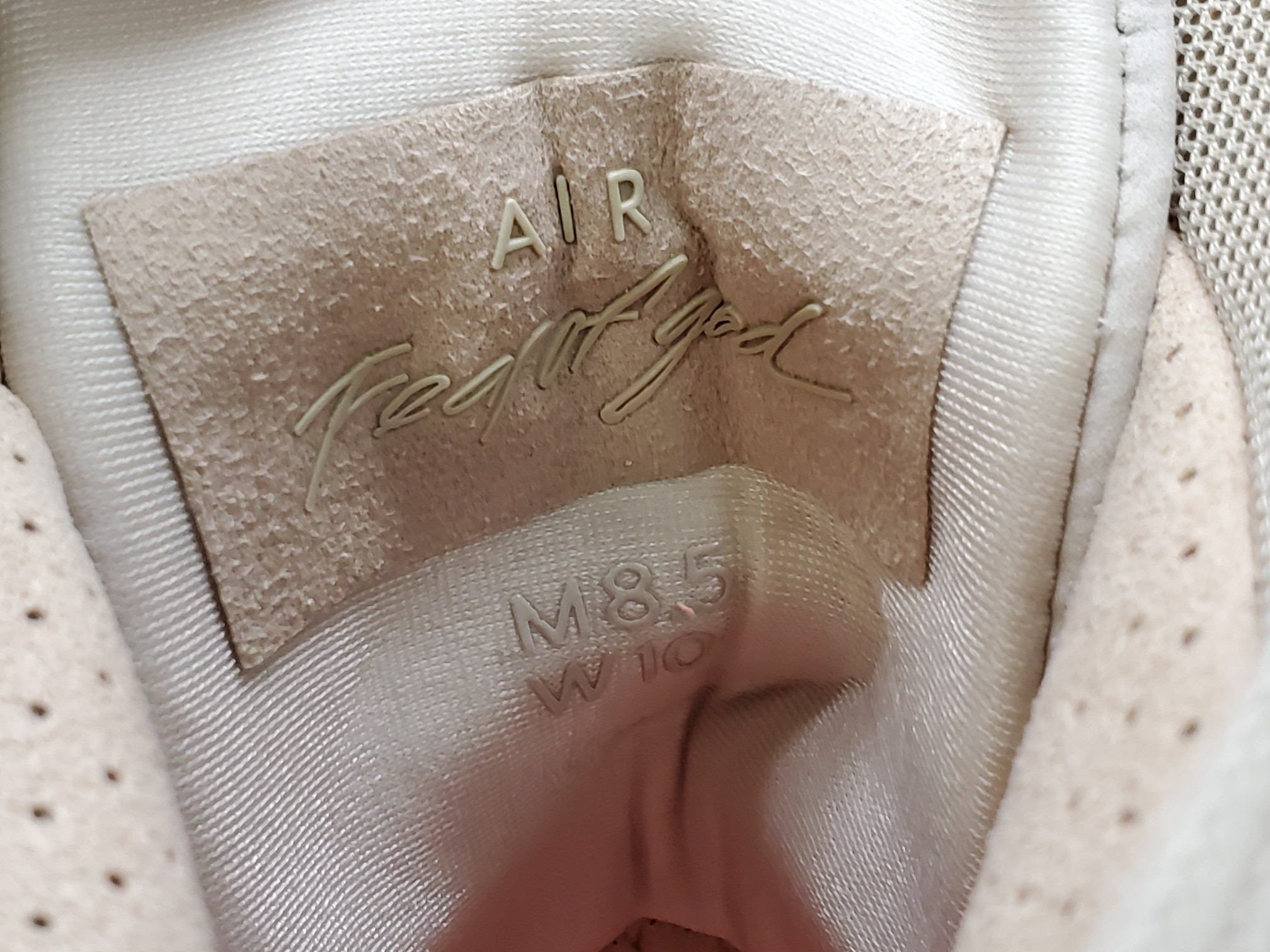 Nike Air Fear of God 1 Oatmeal