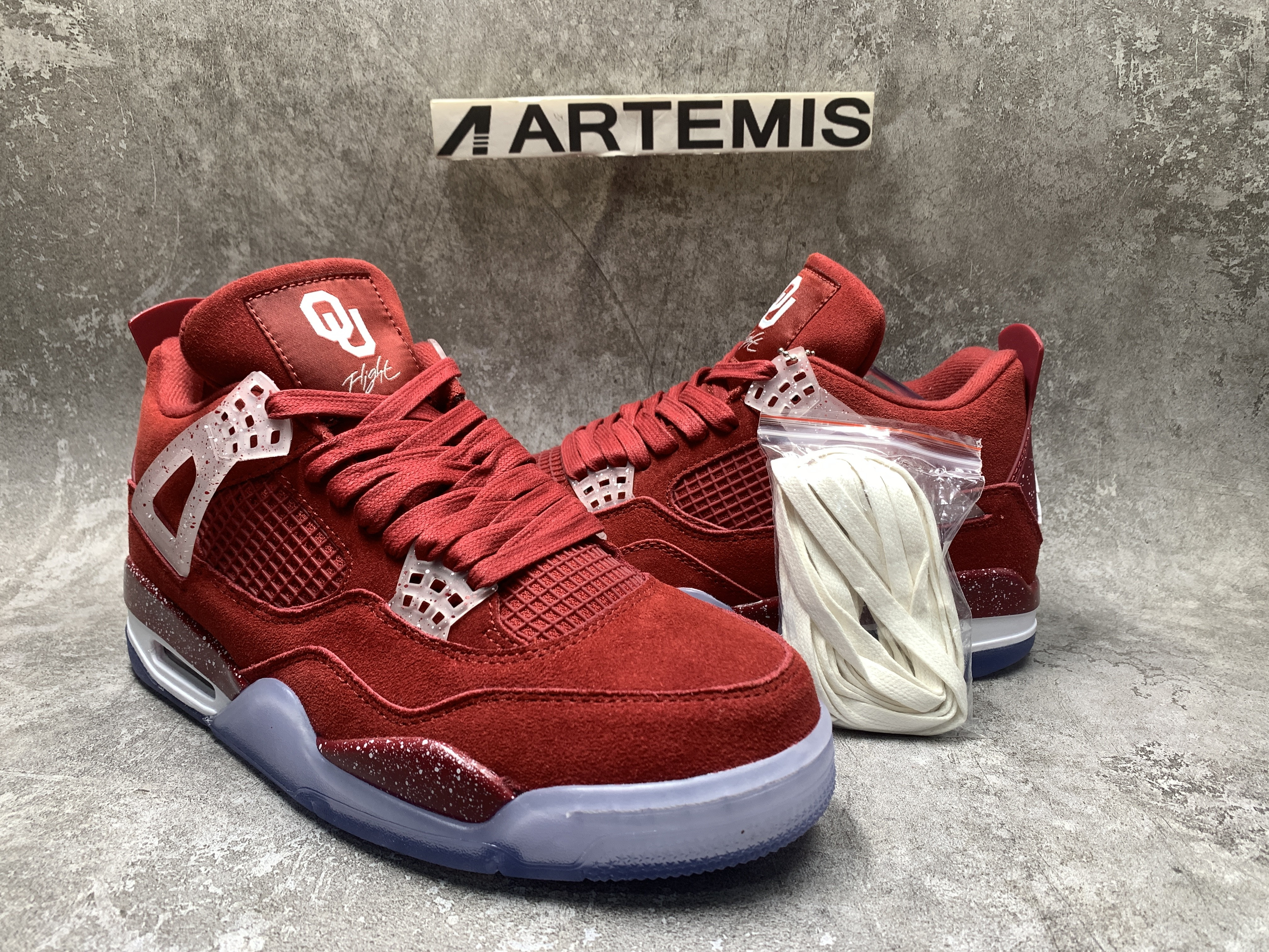 Air Jordan 4 Retro OKLAHOMA SOONERS PE