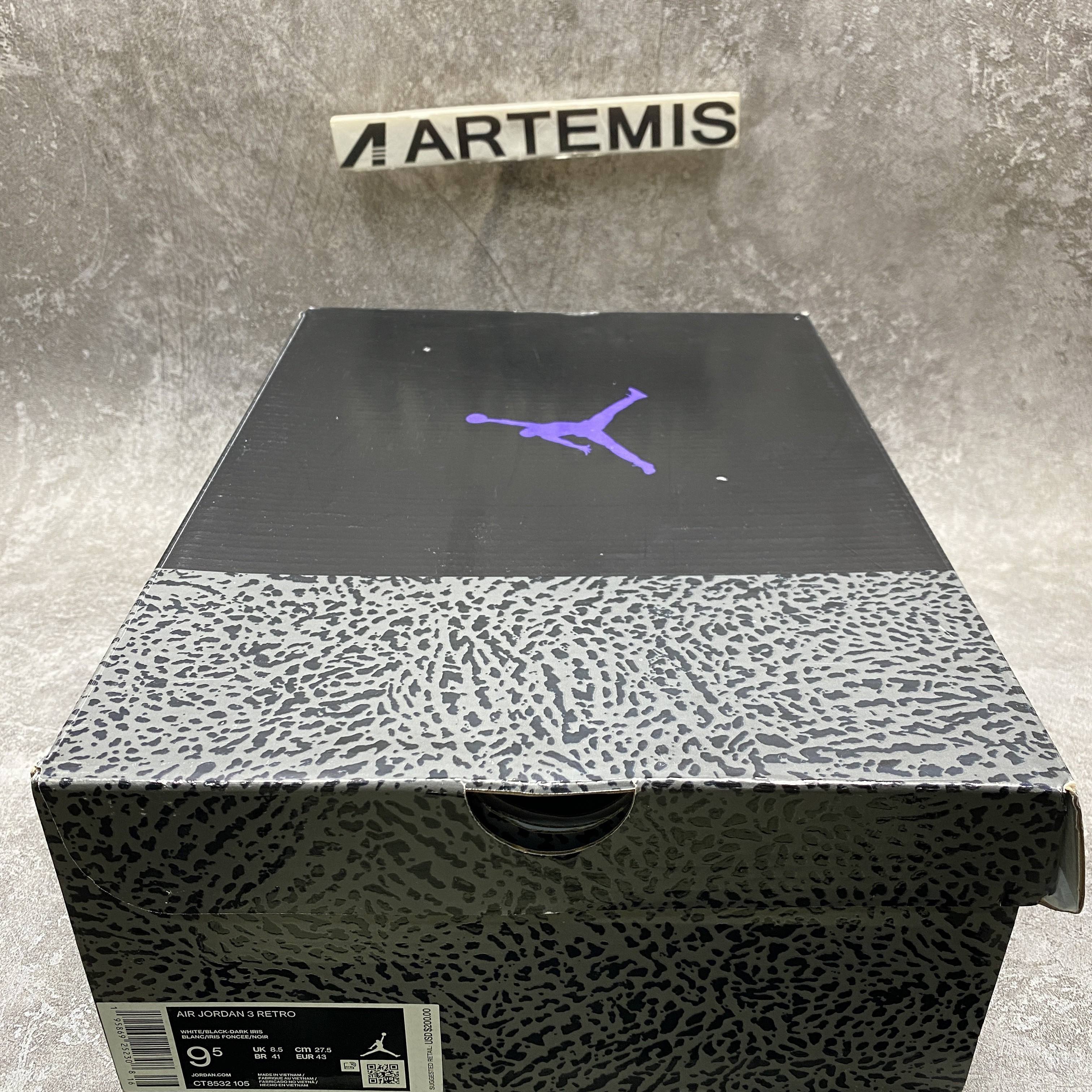 Jordan 3 Retro Dark Iris