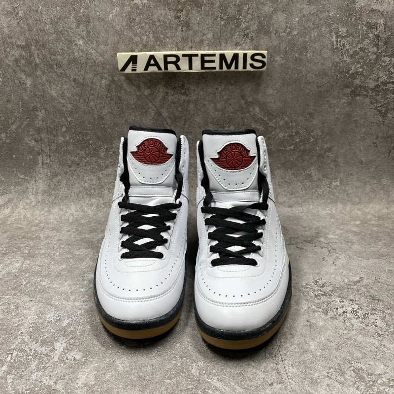 Air Jordan 2 Retro Low Sp Off-White White Red