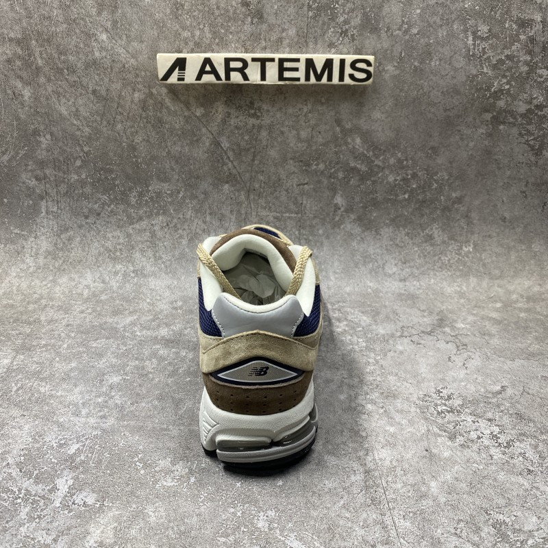 New Balance 2002R Beige Navy Blue