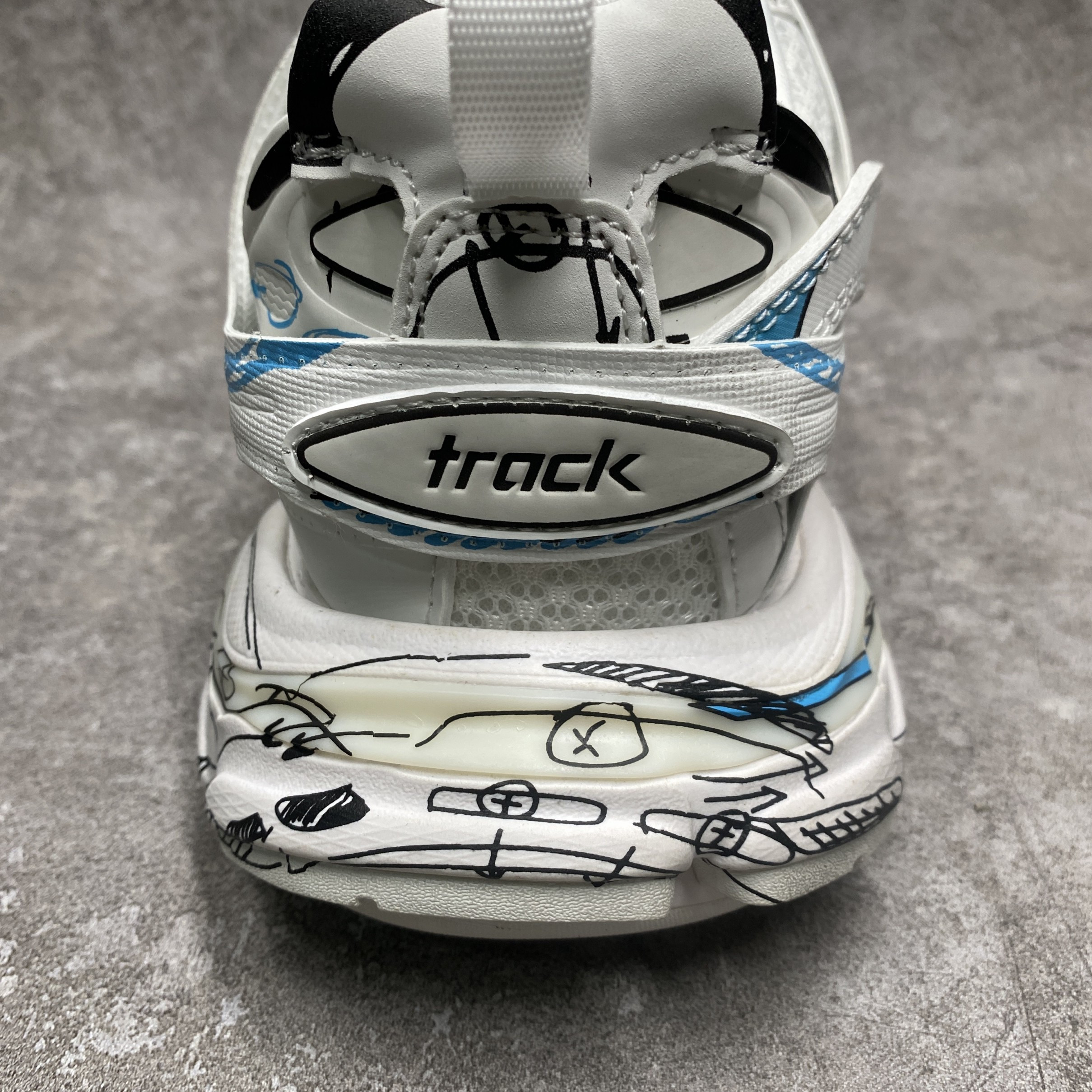 Balenciga Track Sneaker in Multicolor