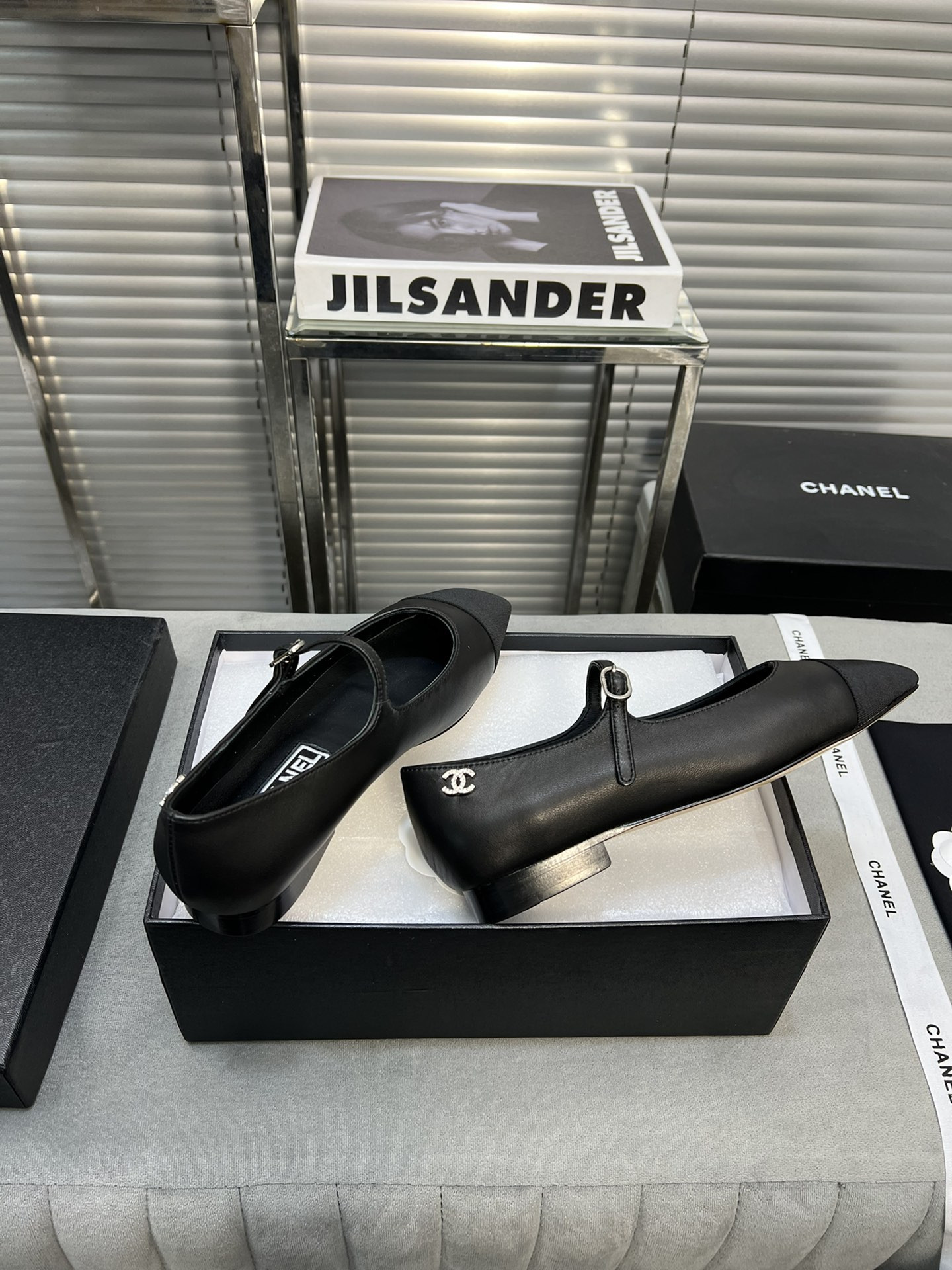 ua Ch*el mary janes lambskin